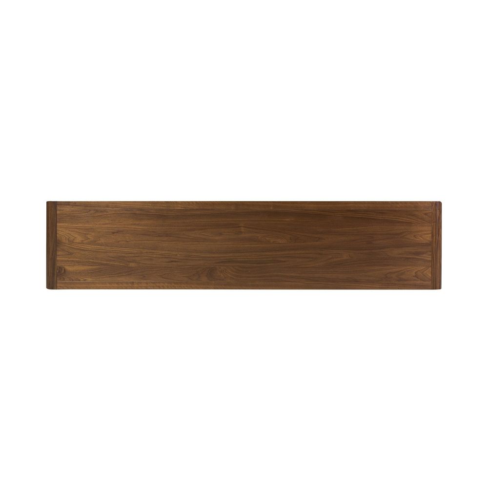 Hawkes Media Console - Dark Walnut Solid