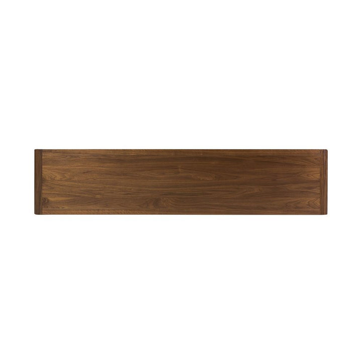 Hawkes Media Console - Dark Walnut Solid