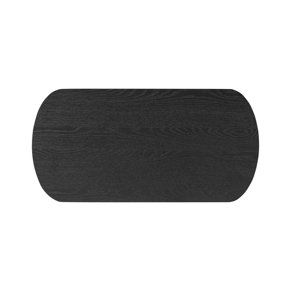 Tolle Nightstand - Drifted Matte Black Veneer