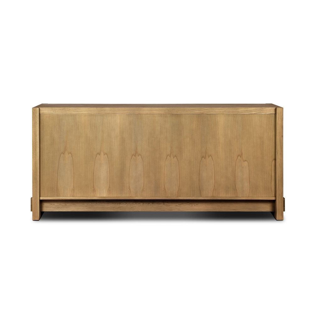 Aramis 6 Drawer Dresser - Sandy Oak Resawn