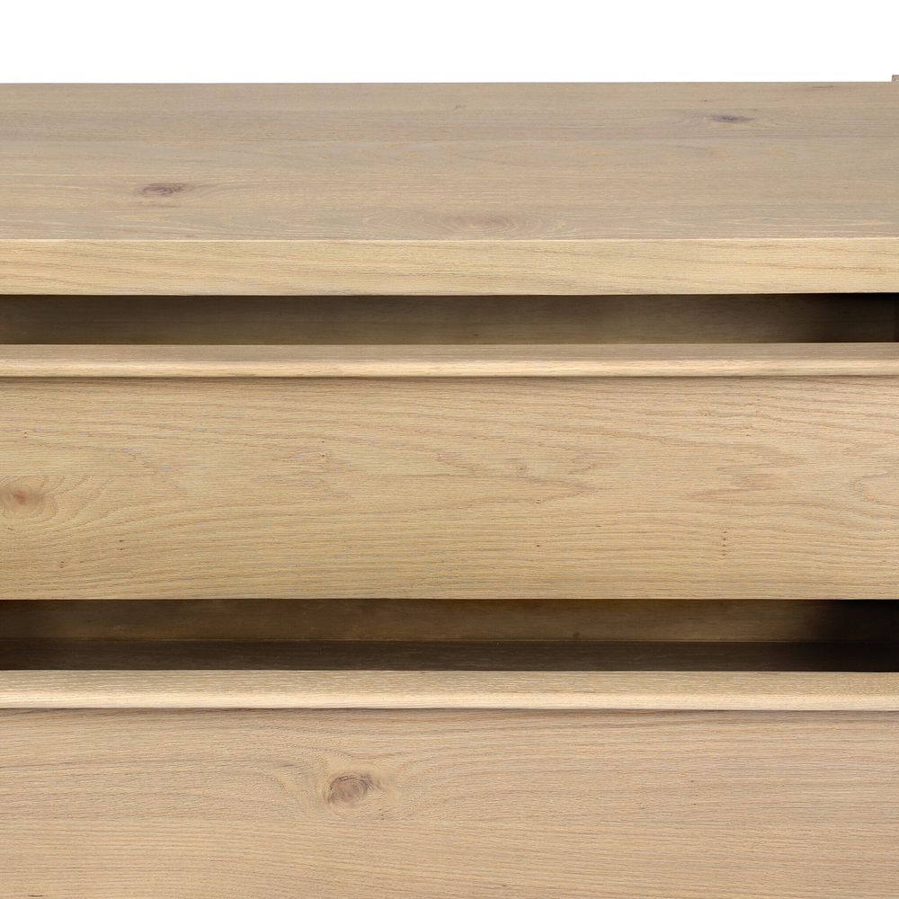 Aramis Nightstand - Sandy Oak Resawn