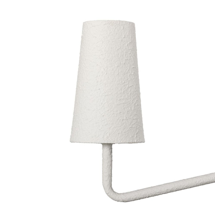 Vincennes Chandelier - Matte White Plaster