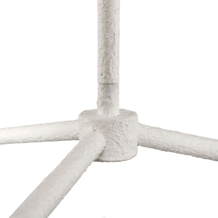 Vincennes Chandelier - Matte White Plaster