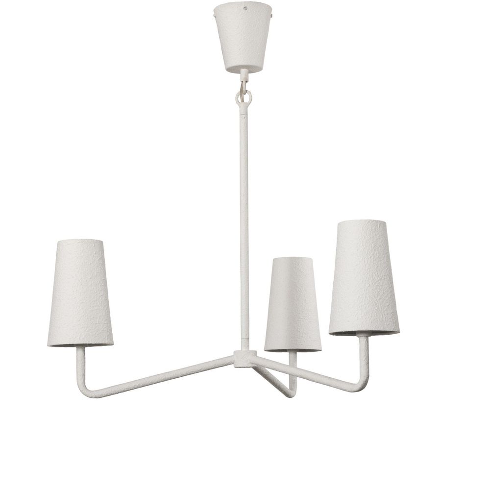 Chandeliers Vincennes Chandelier - Matte White Plaster