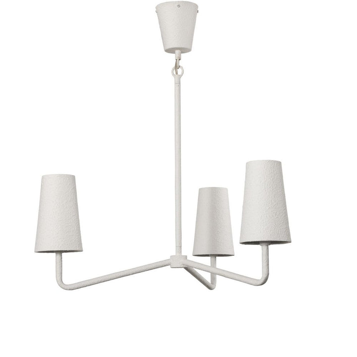 Chandeliers Vincennes Chandelier - Matte White Plaster