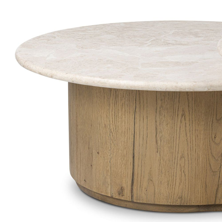 Toro Coffee Table - Cappuccino Marble