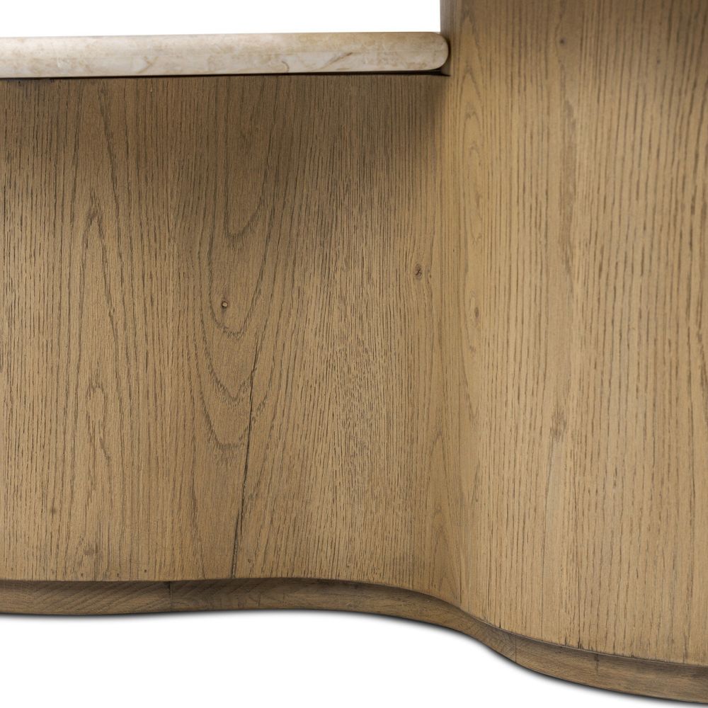Toro Coffee Table - Cappuccino Marble