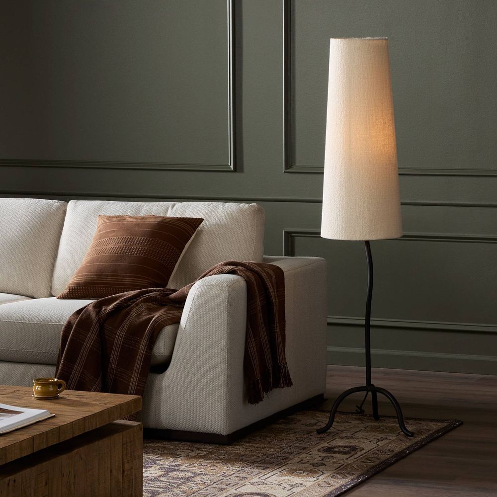 Floor Lamps Selby Floor Lamp - Black Wrought Iron