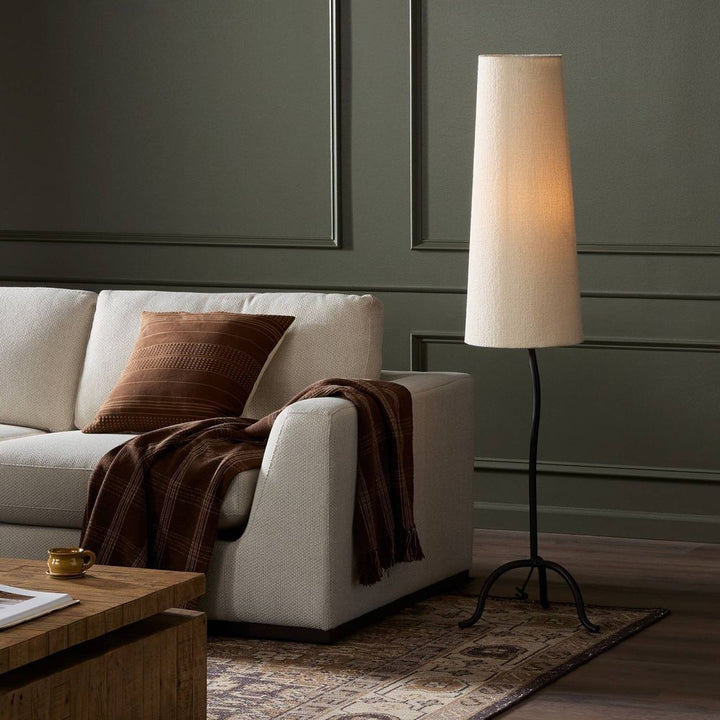 Floor Lamps Selby Floor Lamp - Black Wrought Iron