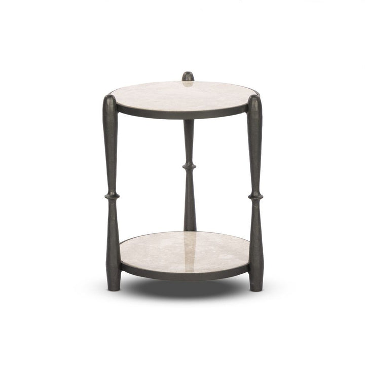 Side Tables Ruthie End Table - Lunar Marble