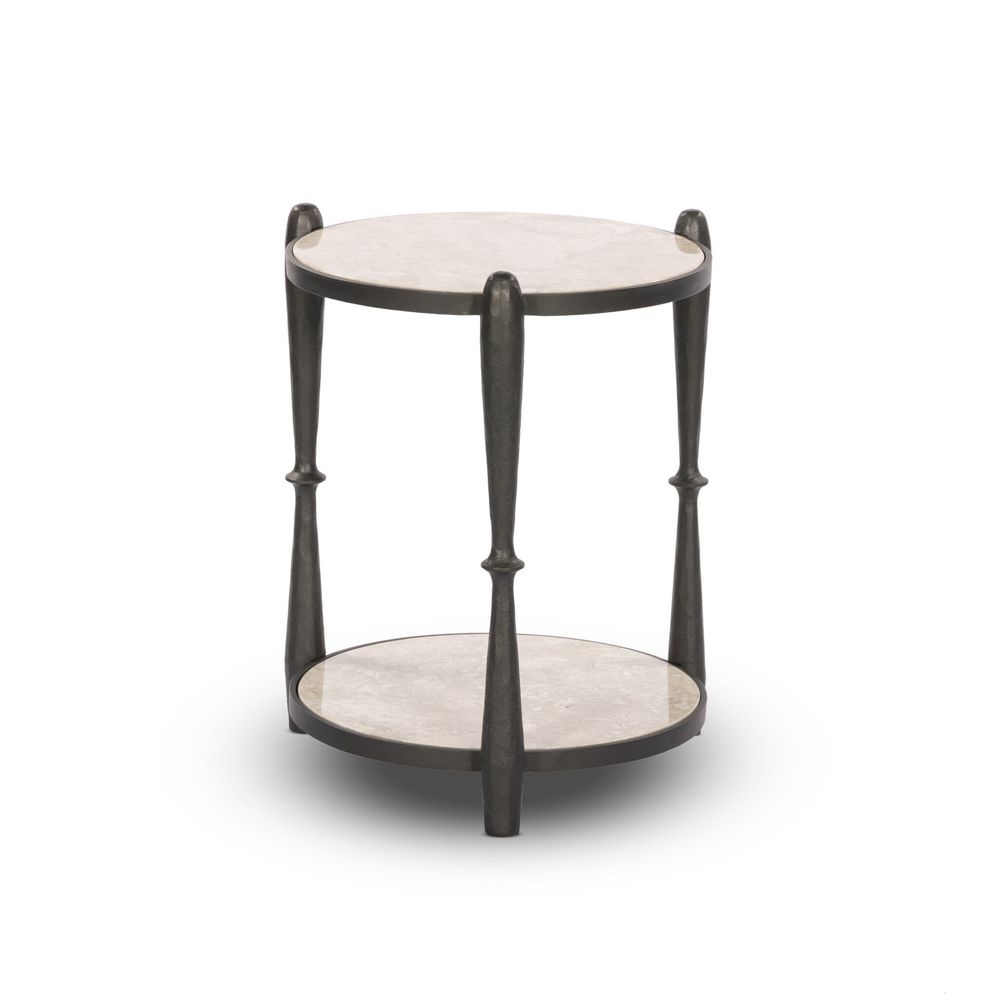 Side Tables Ruthie End Table - Lunar Marble