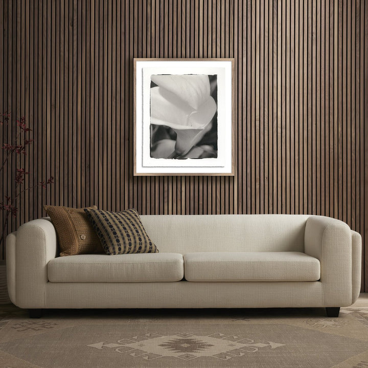 Calla Lily By Platinum Revival - 27.5"X32" - Rustic Walnut