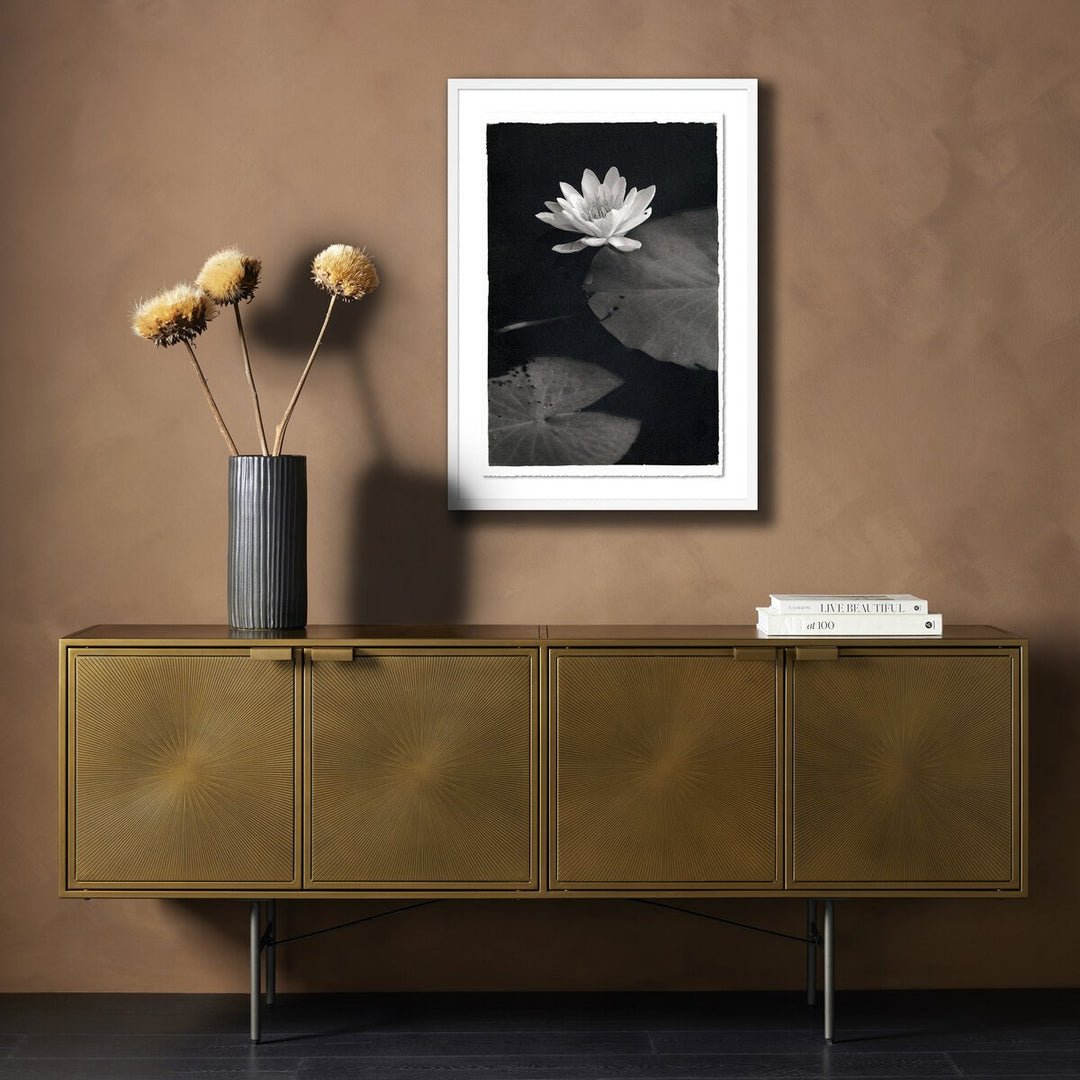 Water Lilly - Kozo By Platinum Revival - 23"X32" - White Maple