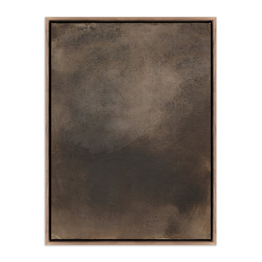 Seeking Simplicity By Molly Supplee - 36"X48" - Rustic Walnut