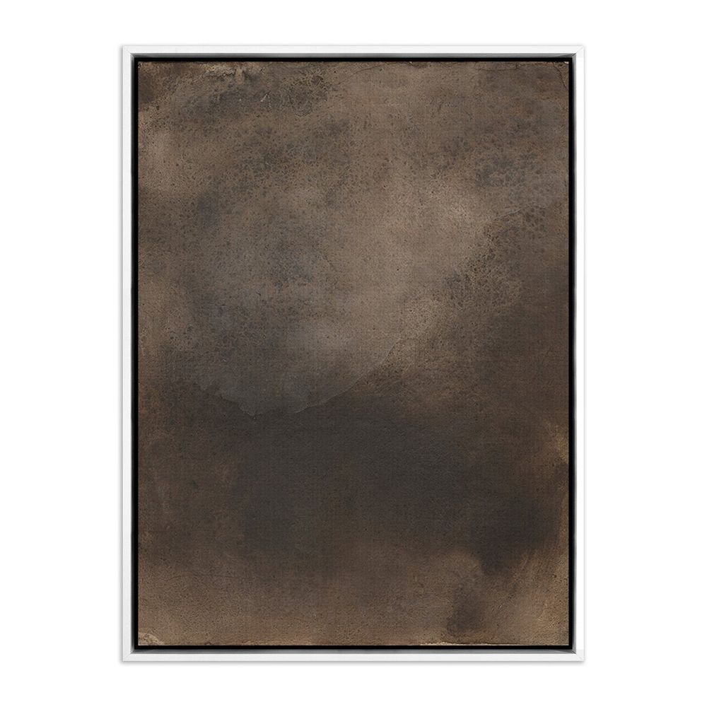 Wall Art Seeking Simplicity By Molly Supplee - 36"X48" - White Maple
