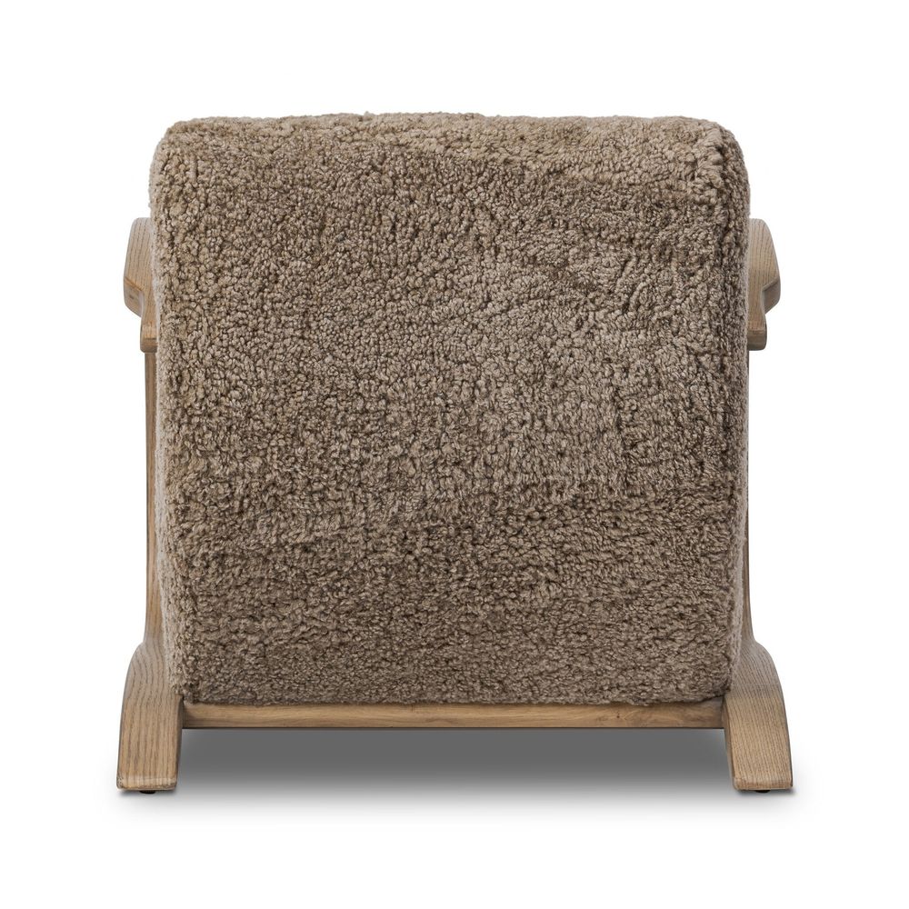 Burke Chair - Taupe Shearling