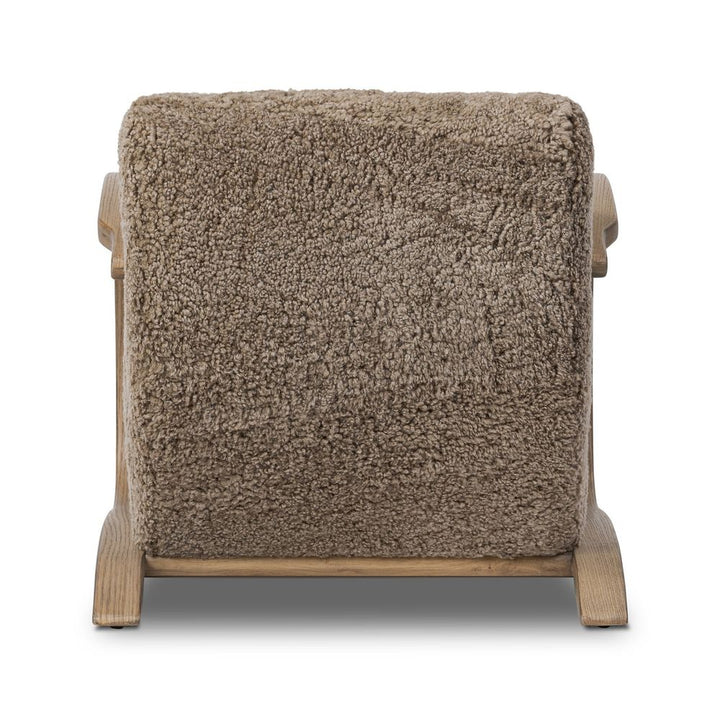 Burke Chair - Taupe Shearling
