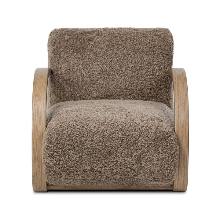 Lounge Chairs Burke Chair - Taupe Shearling