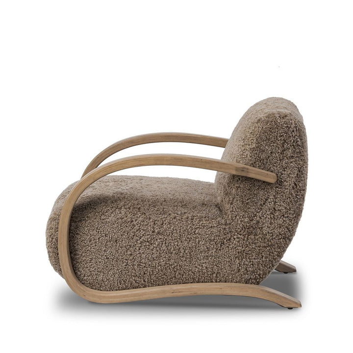 Lounge Chairs Burke Chair - Taupe Shearling