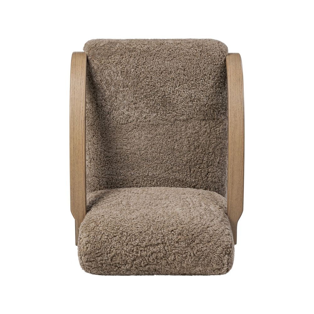 Burke Chair - Taupe Shearling