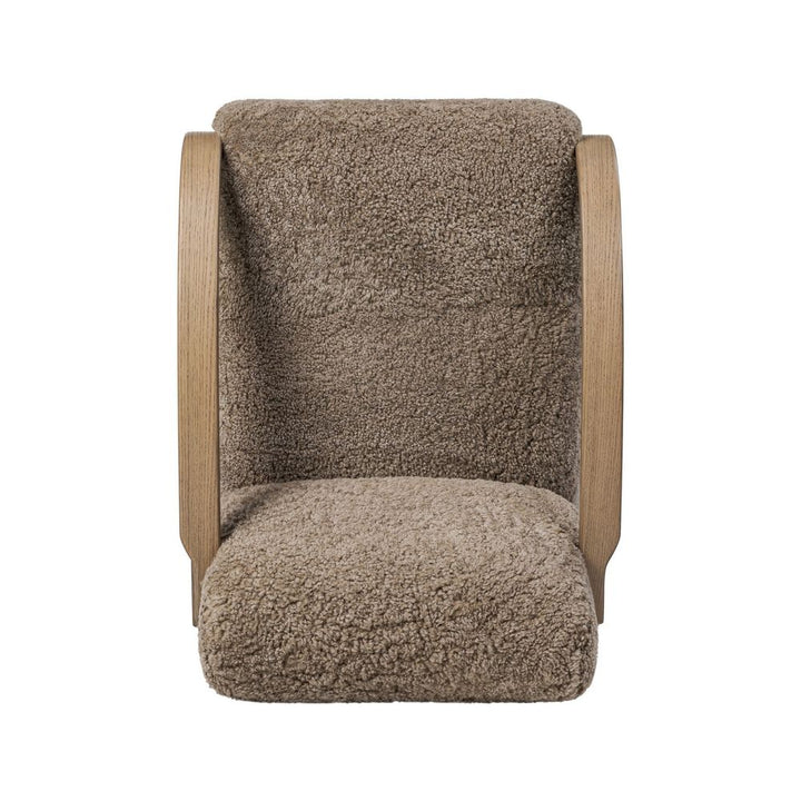 Burke Chair - Taupe Shearling