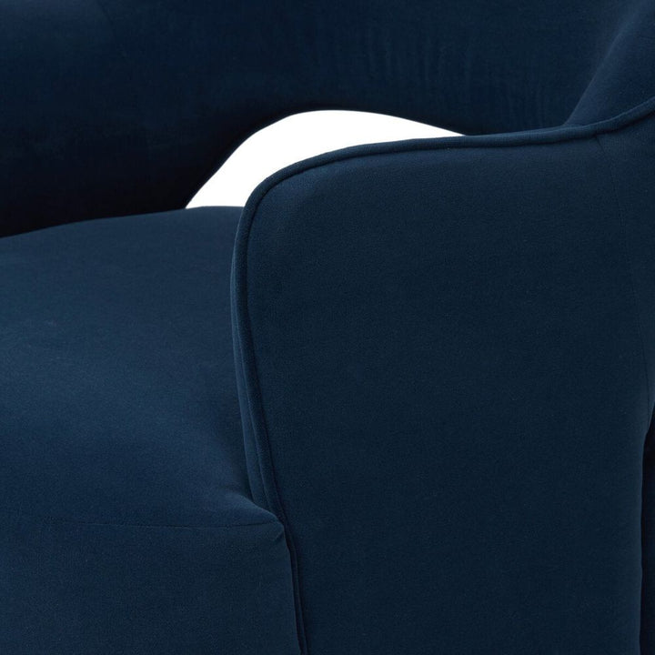 Blythe Swivel Chair - Henry Navy