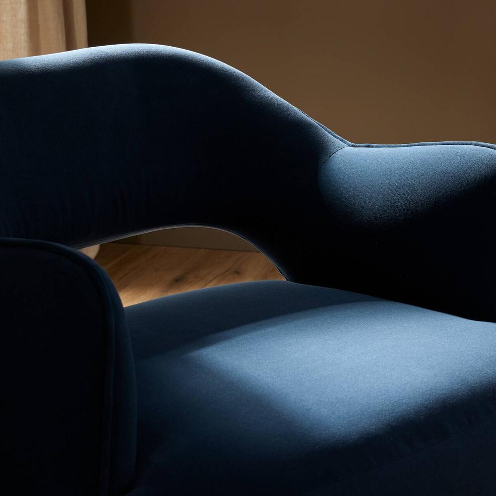 Blythe Swivel Chair - Henry Navy