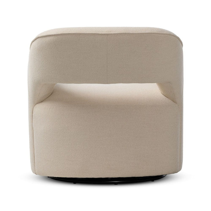 Blythe Swivel Chair - Crypton Wayfarer Snow
