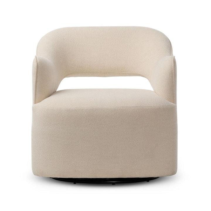 Lounge Chairs Blythe Swivel Chair - Crypton Wayfarer Snow