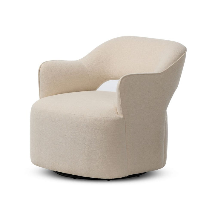Lounge Chairs Blythe Swivel Chair - Crypton Wayfarer Snow
