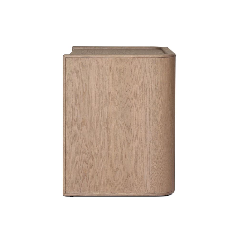 Nightstands Kiran Nightstand - Sandy Oak Veneer
