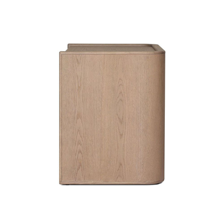 Nightstands Kiran Nightstand - Sandy Oak Veneer