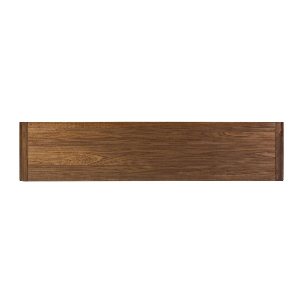 Hawkes Console Table: Dark Walnut Solid - Dark Walnut Veneer