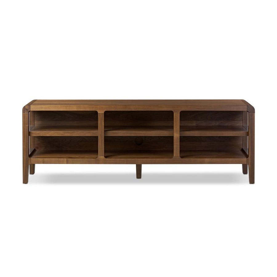 Console Tables Hawkes Console Table: Dark Walnut Solid - Dark Walnut Veneer