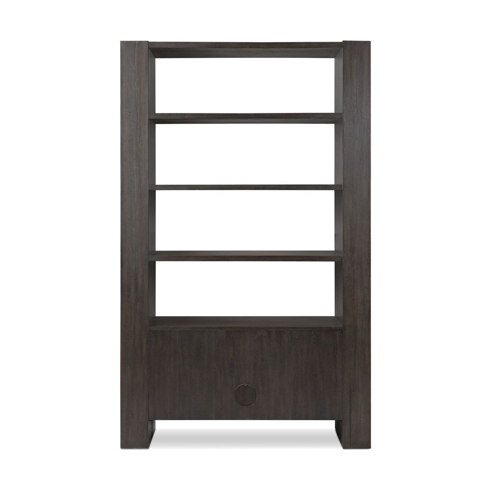 Fisher Bookcase - Smoked Black Veneer