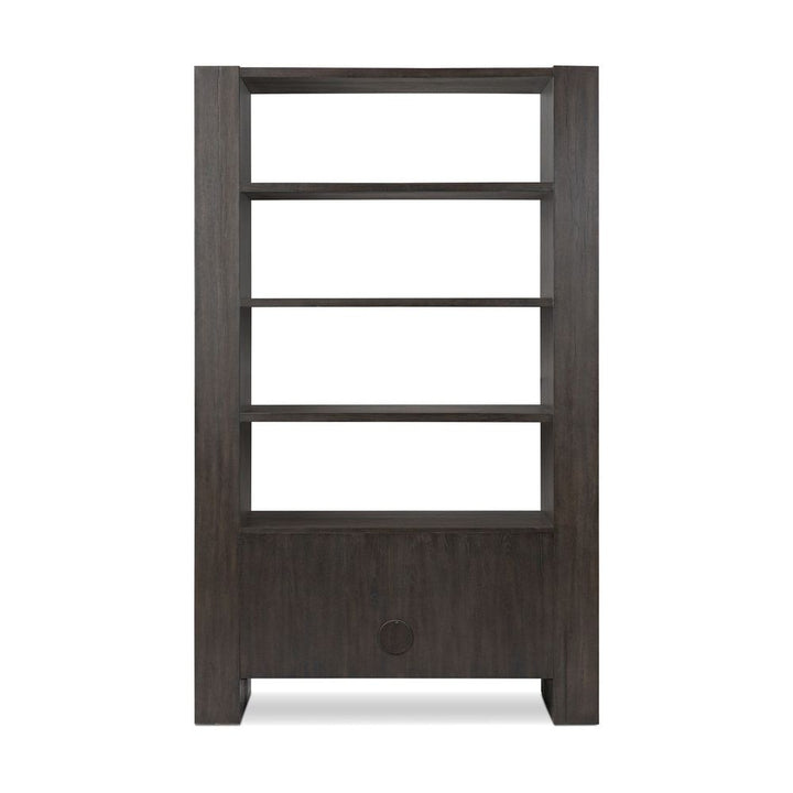 Fisher Bookcase - Smoked Black Veneer