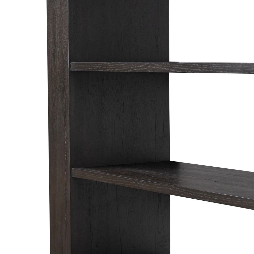 Fisher Bookcase - Smoked Black Veneer