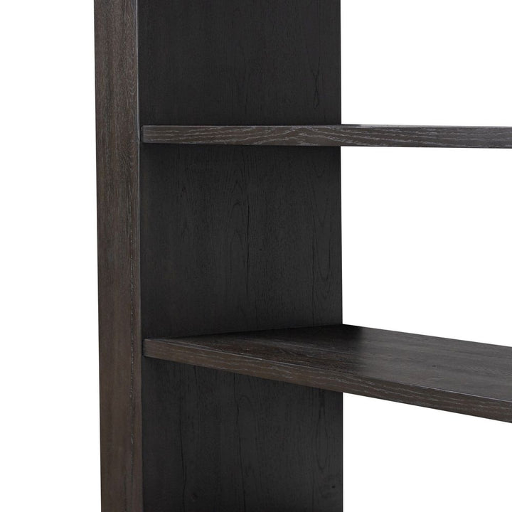Fisher Bookcase - Smoked Black Veneer