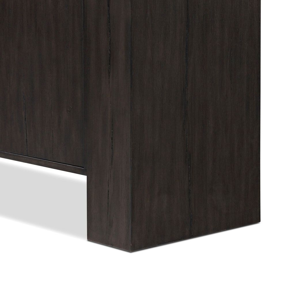 Fisher Bookcase - Smoked Black Veneer
