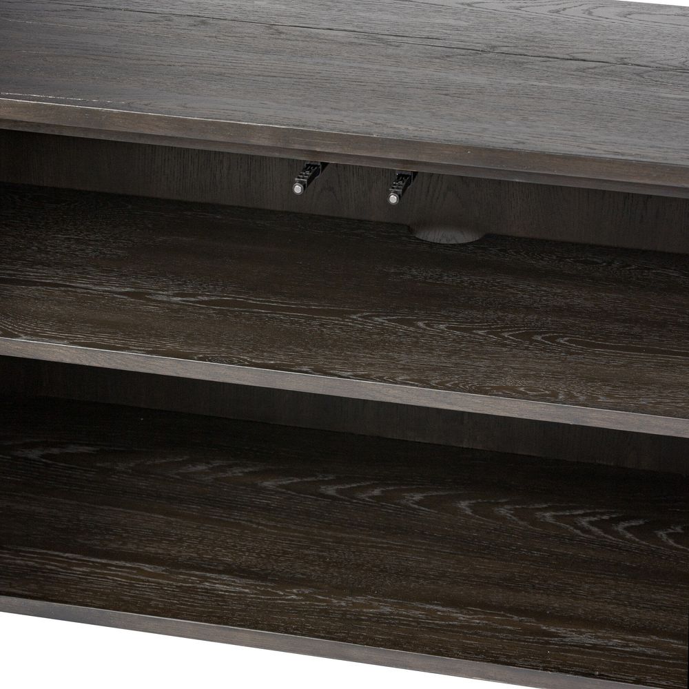 Fisher Bookcase - Smoked Black Veneer