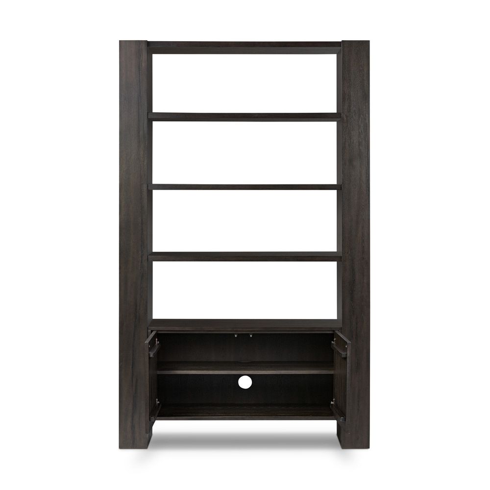 Fisher Bookcase - Smoked Black Veneer