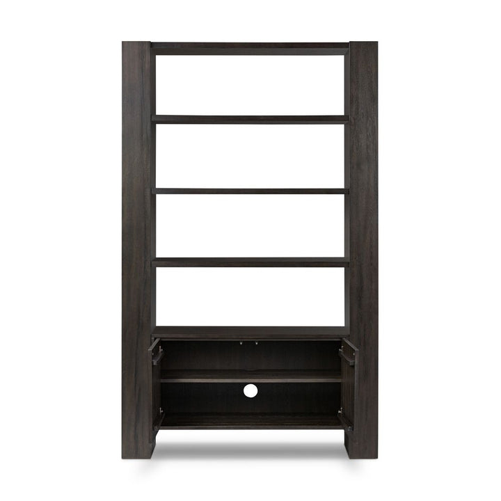 Fisher Bookcase - Smoked Black Veneer