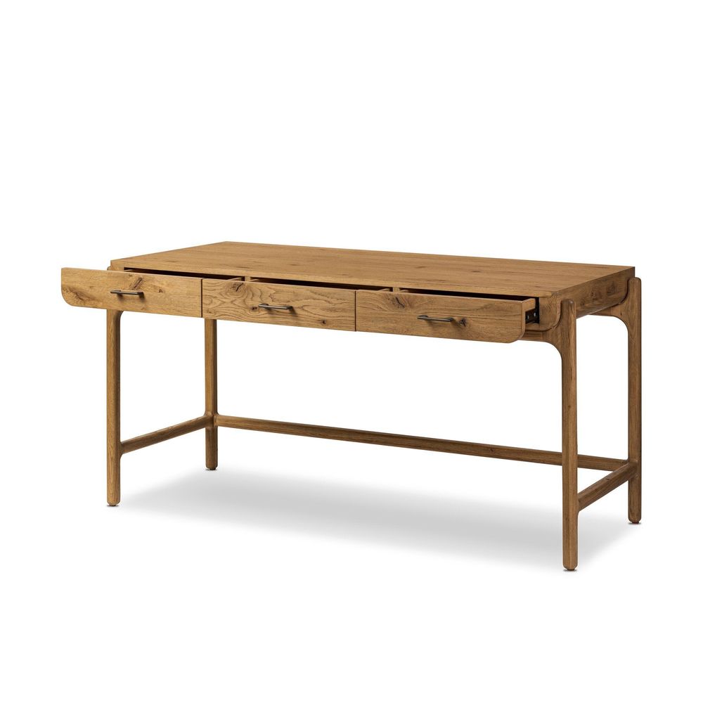 Bloomfield Desk - Resawn Worn Oak