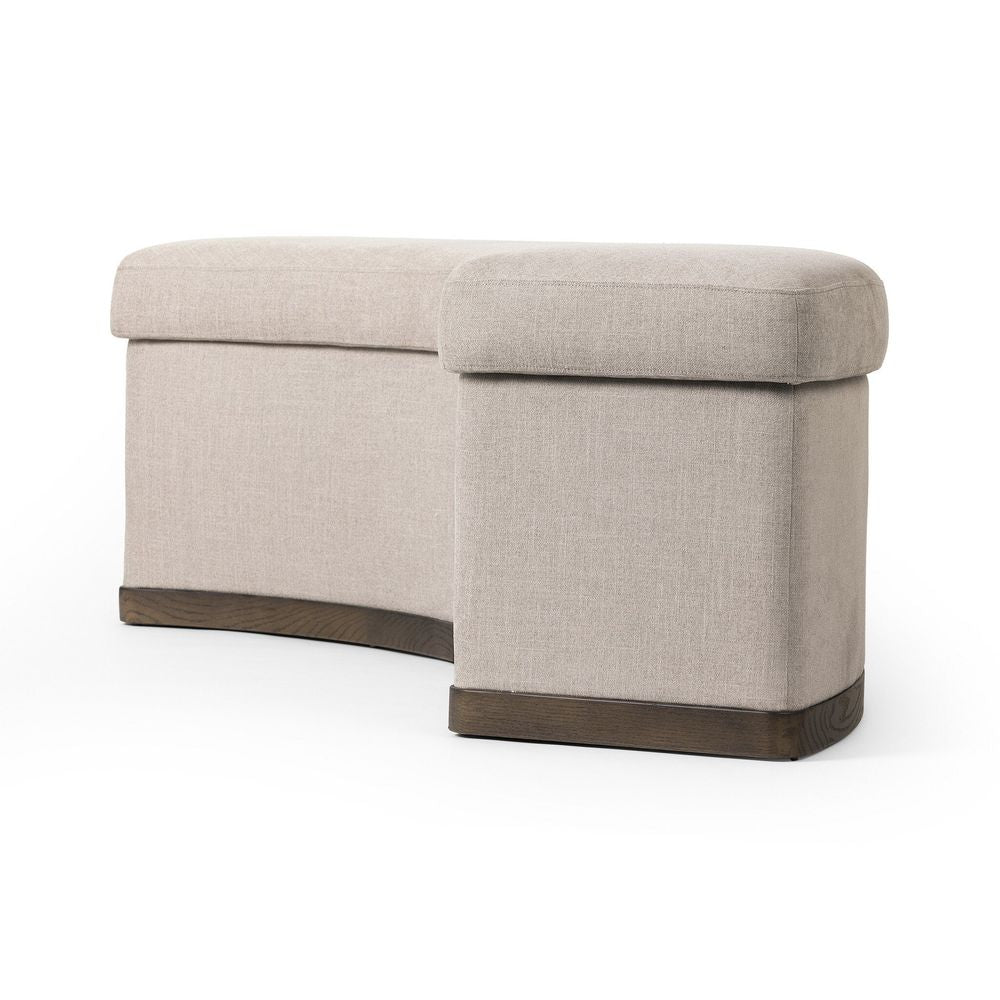 Candace Dining Bench - Harbor Sand