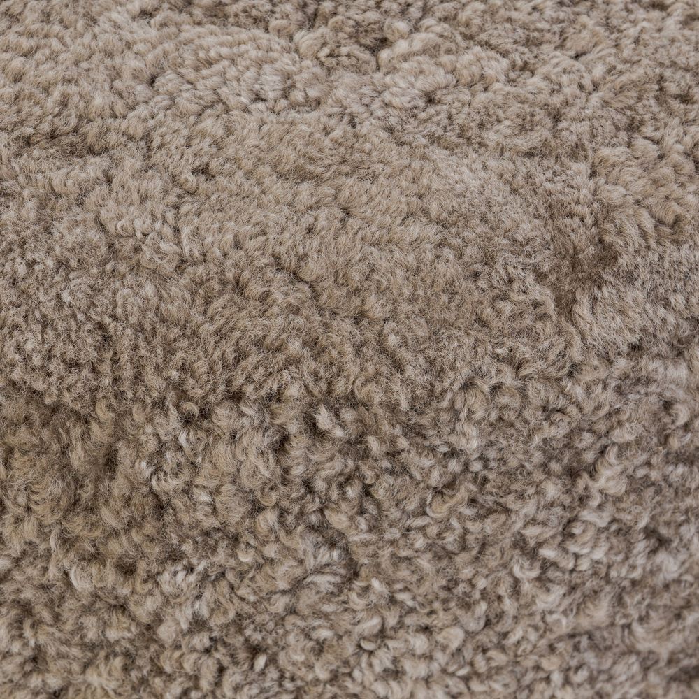 Stools & Ottomans Bilbury Ottoman - Taupe Shearling