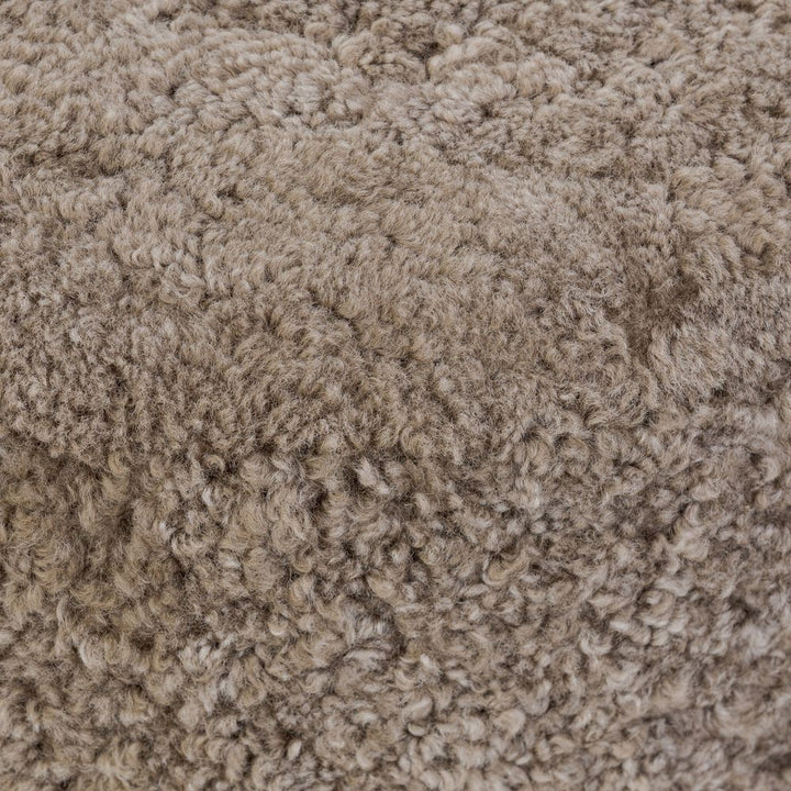 Stools & Ottomans Bilbury Ottoman - Taupe Shearling