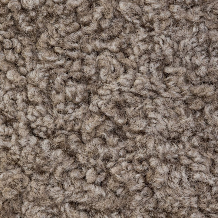 Stools & Ottomans Bilbury Ottoman - Taupe Shearling