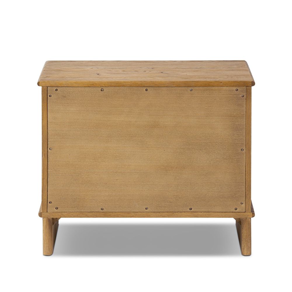 Stella Nightstand - Hazel Oak Veneer