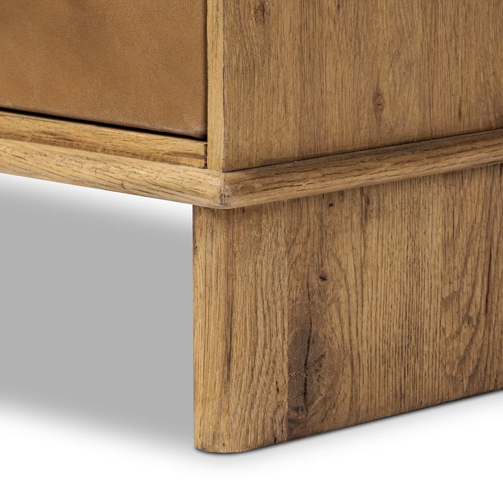 Stella Nightstand - Hazel Oak Veneer