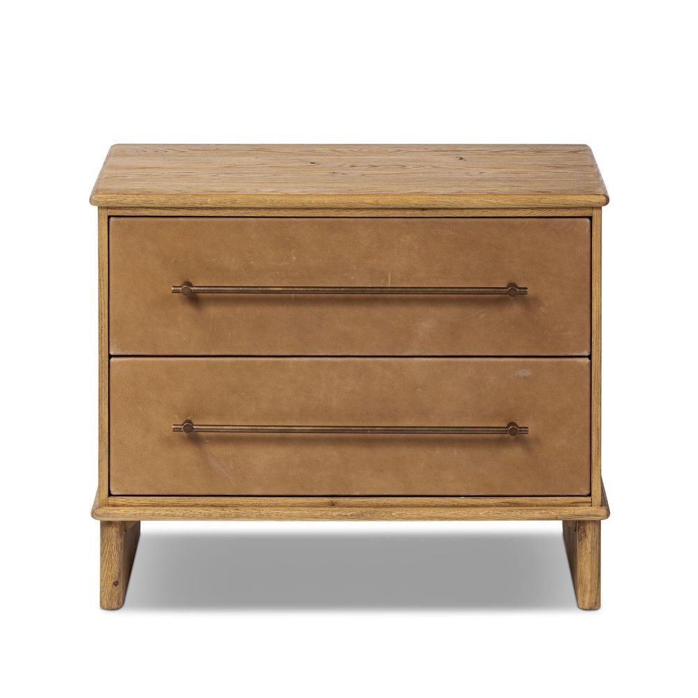 Nightstands Stella Nightstand - Hazel Oak Veneer